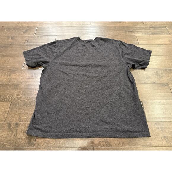 Carhartt Mens Dark Gray Loose Fit Cotton Short Sleeve T-Shirt Size XL K195 CRH - Picture 3 of 8